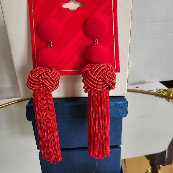 Holiday Collection, Happy Holiday Earrings - Picture 1 of 3